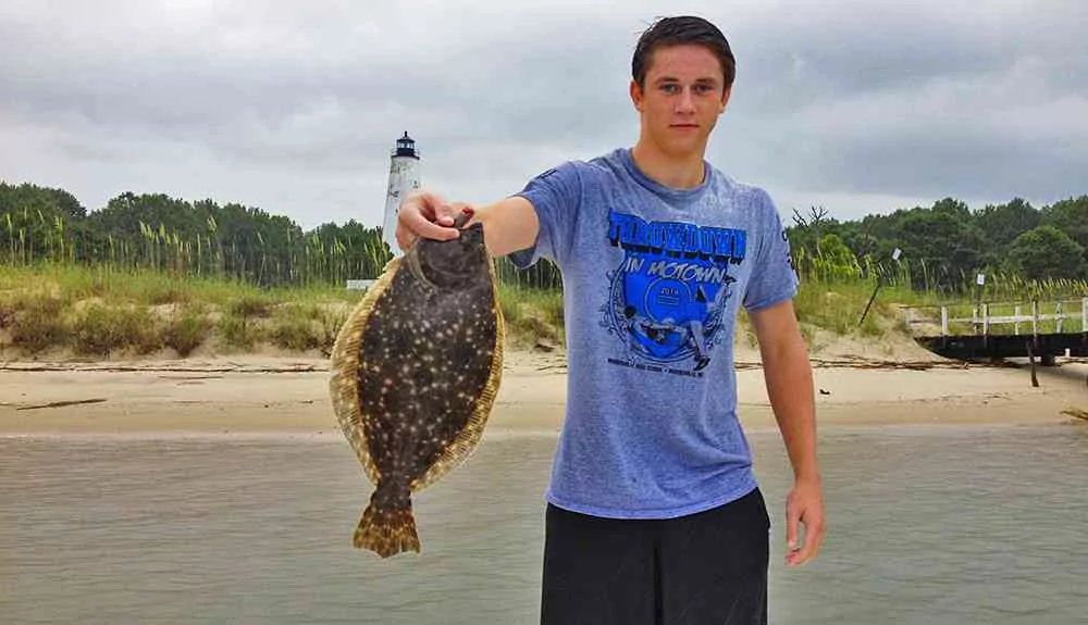 June Fishing Report flounder-georgetown-lighthouse