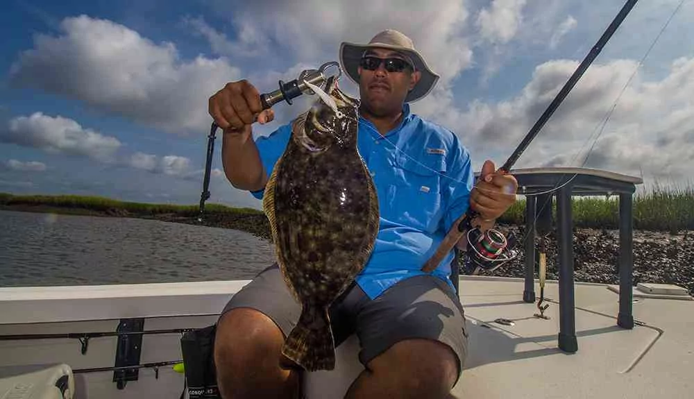 June Fishing Report flounder-pawleys-island