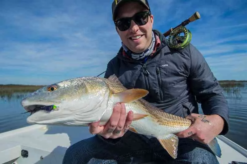 Bobbly-Altman-Redfish-on-Fly-2