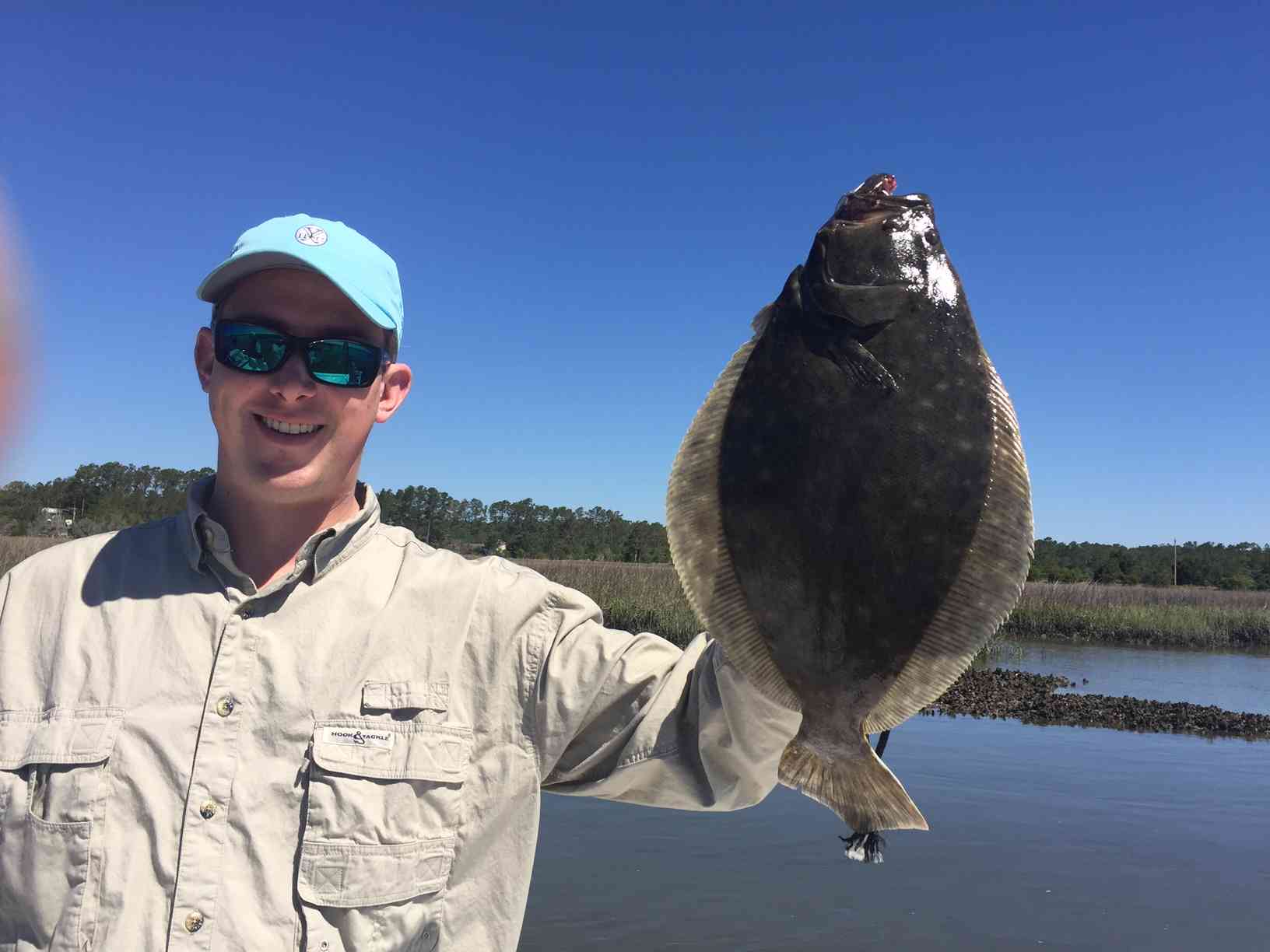 Flounder Fishing SC Carolina Guide Service