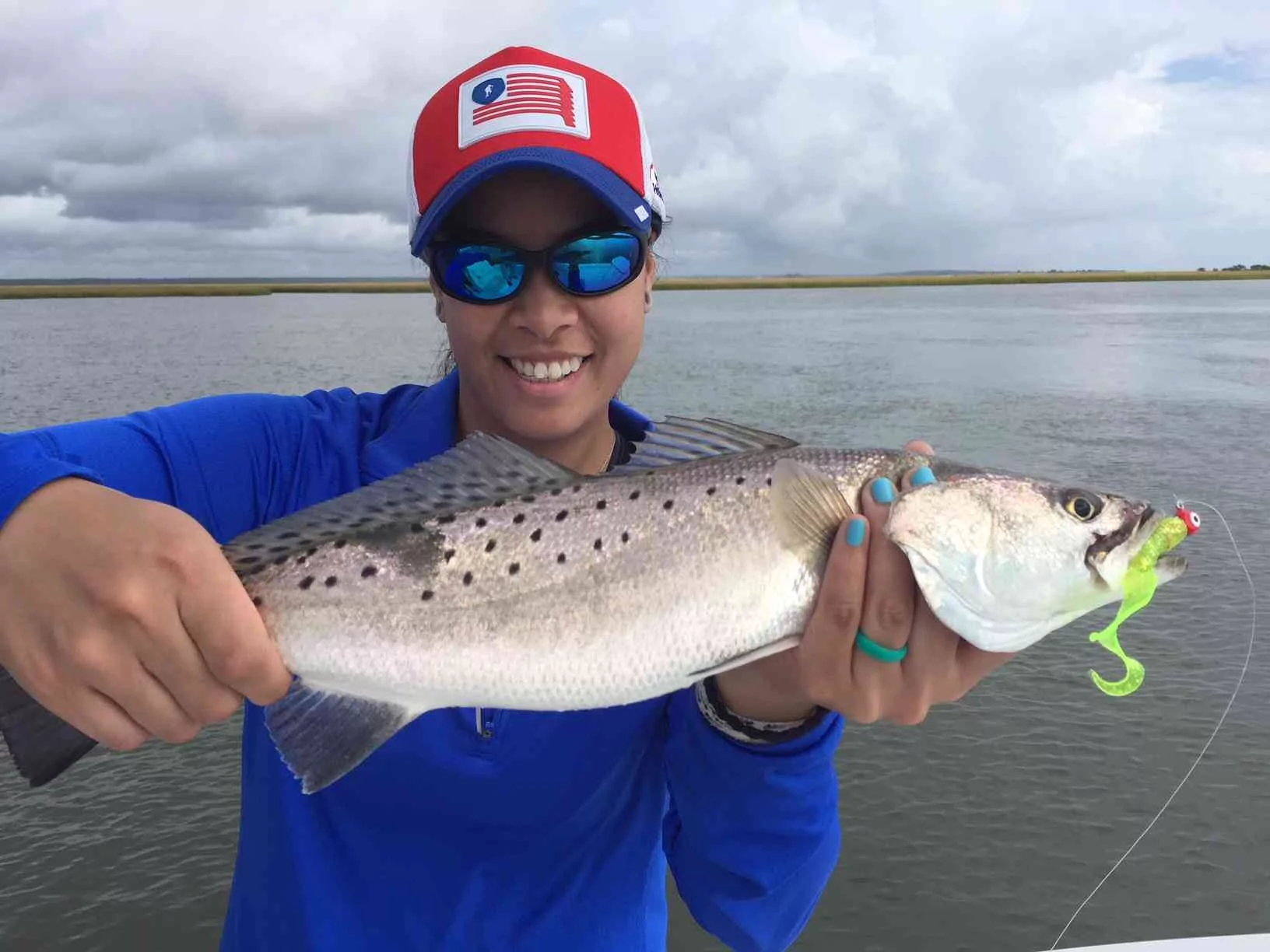 speckled seatrout fishing with artificals