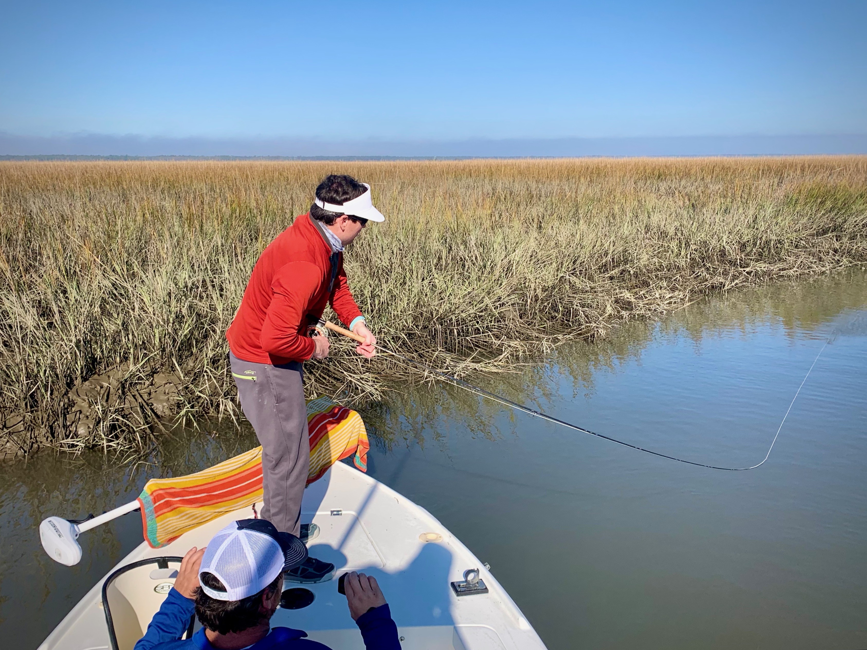 Fly Fishing Guide Redfish South Carolina