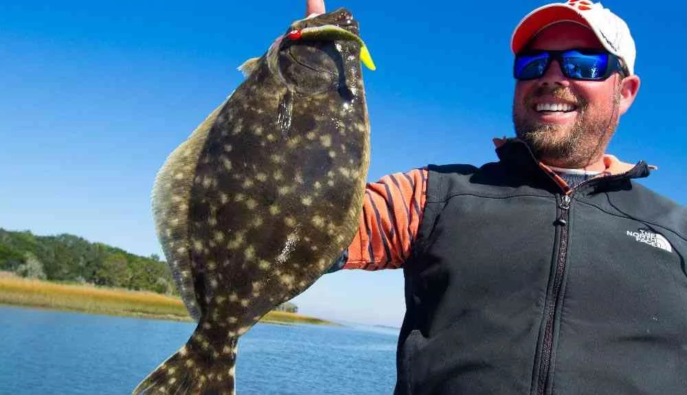 a picture of Flounder with Carolina Guide Service