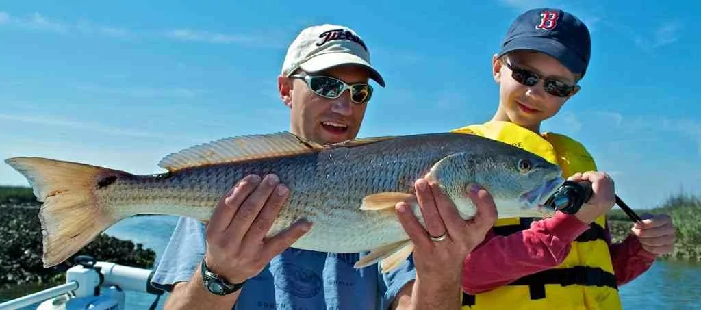 a picture of Murrells Inlet with Carolina Guide Service