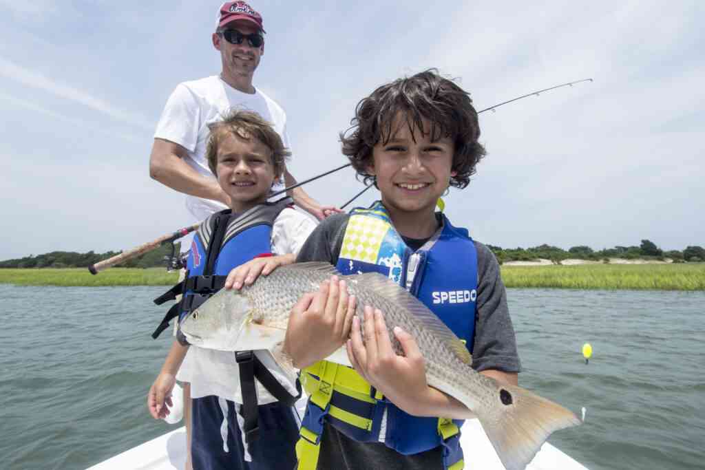 a picture of Fishing With Kids: A How-to Guide For Georgetown Parents with Carolina Guide Service