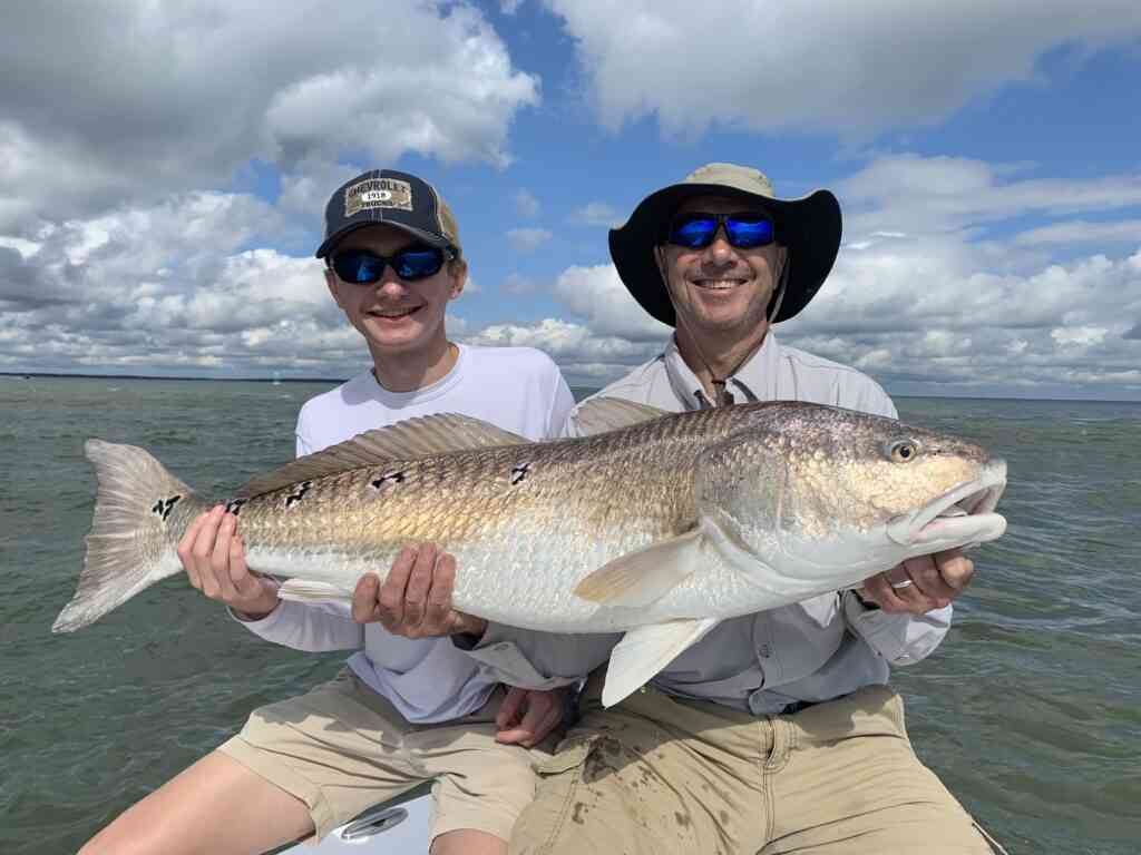 October means it's time for redfish in the Lowcountry surf