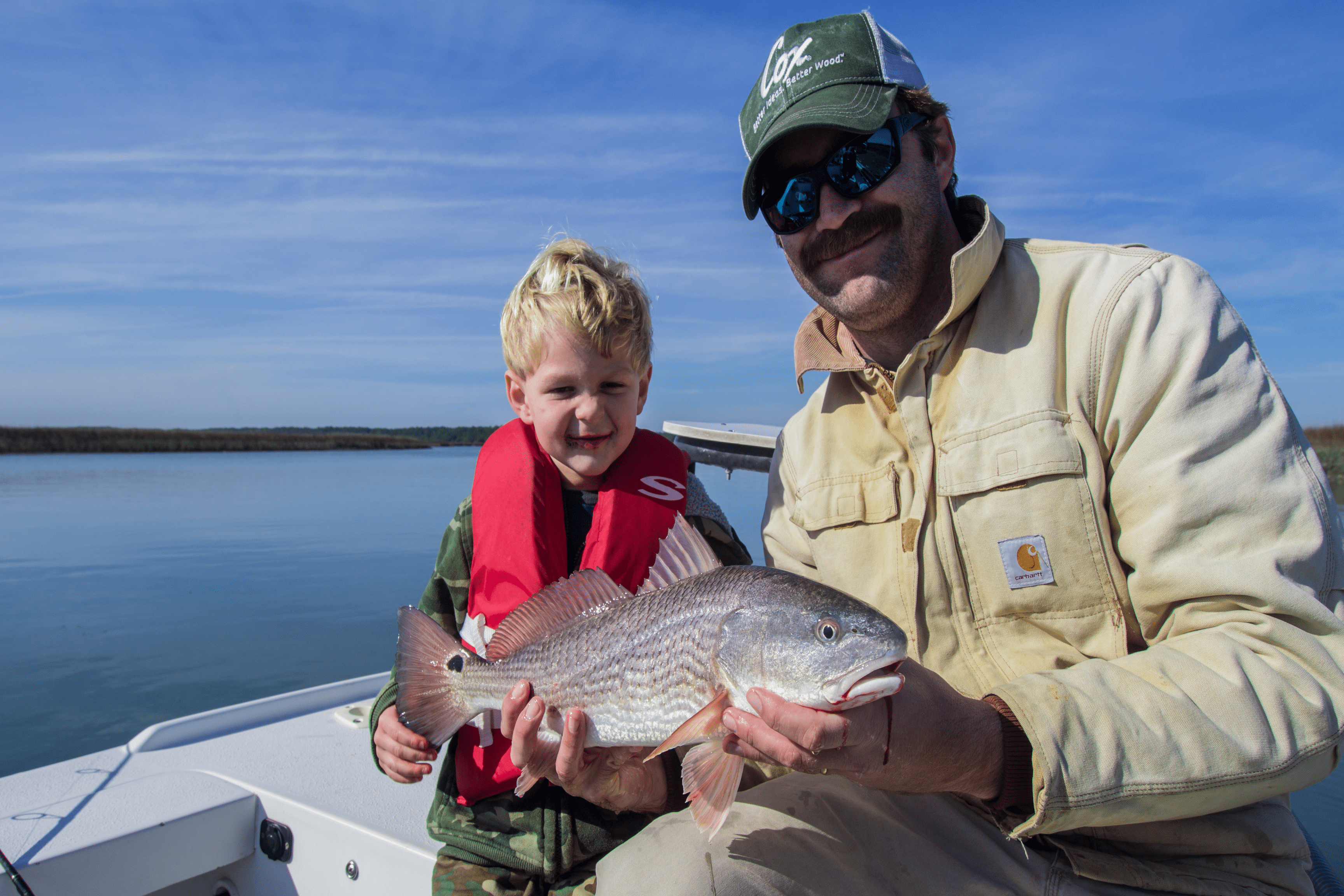 a picture of South Carolina Winter Fishing Charters with Carolina Guide Service