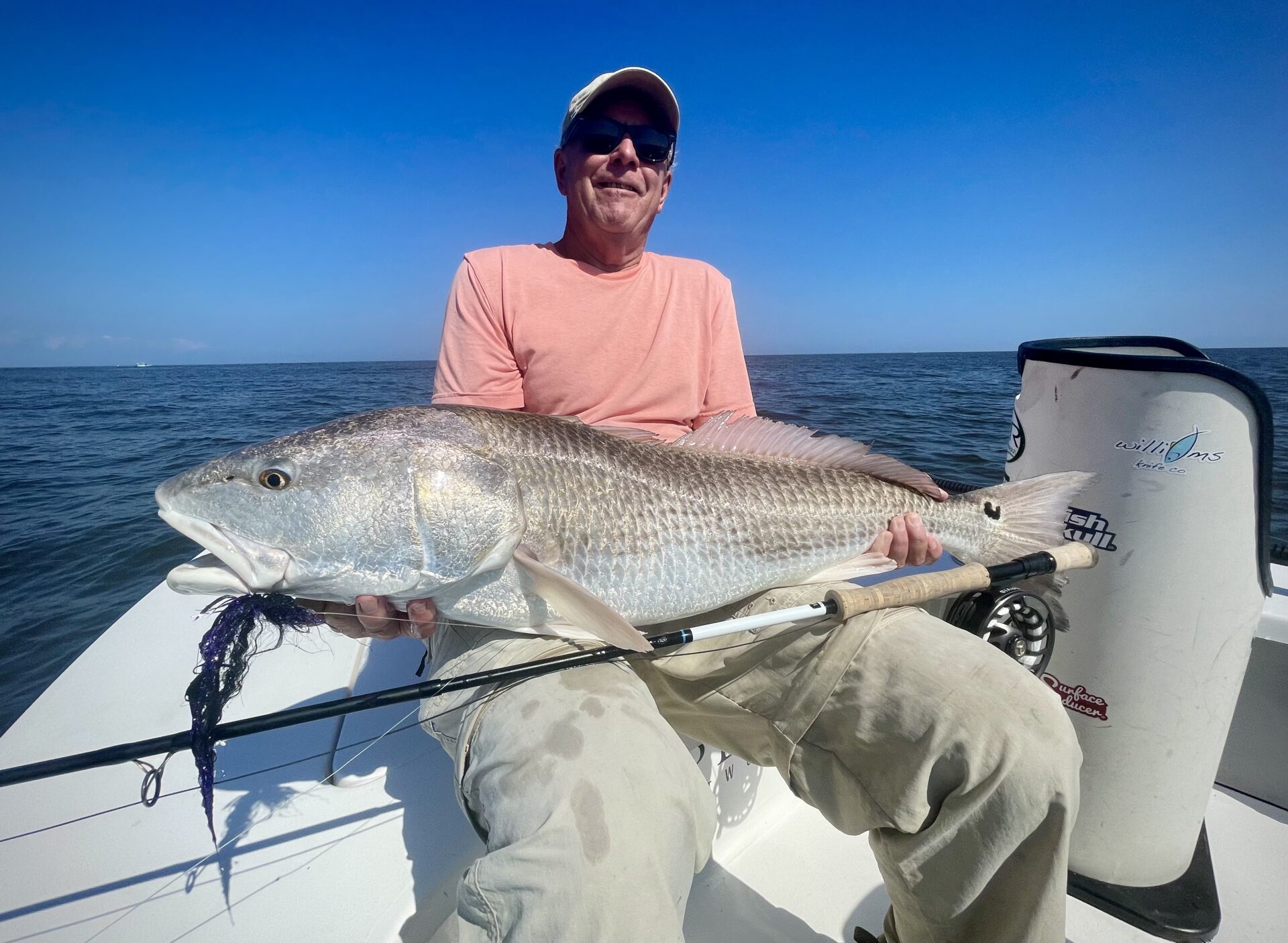 Fly Fishing for Bull Redfish in South Carolina