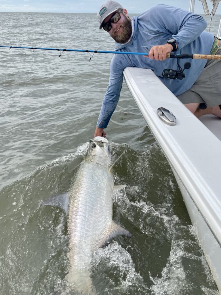 a picture of 2021 Tarpon Fishing with Carolina Guide Service