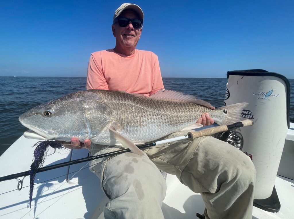 a picture of Fall Bull Redfish Run with Carolina Guide Service