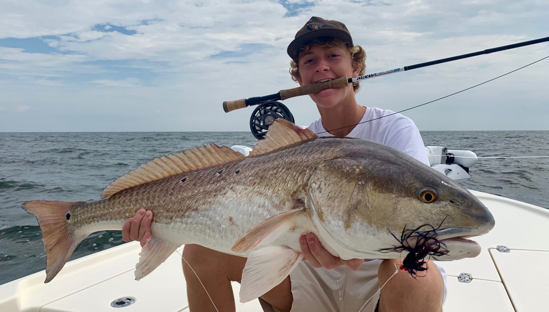 a picture of Early Morning Reds in Georgetown, SC with Carolina Guide Service