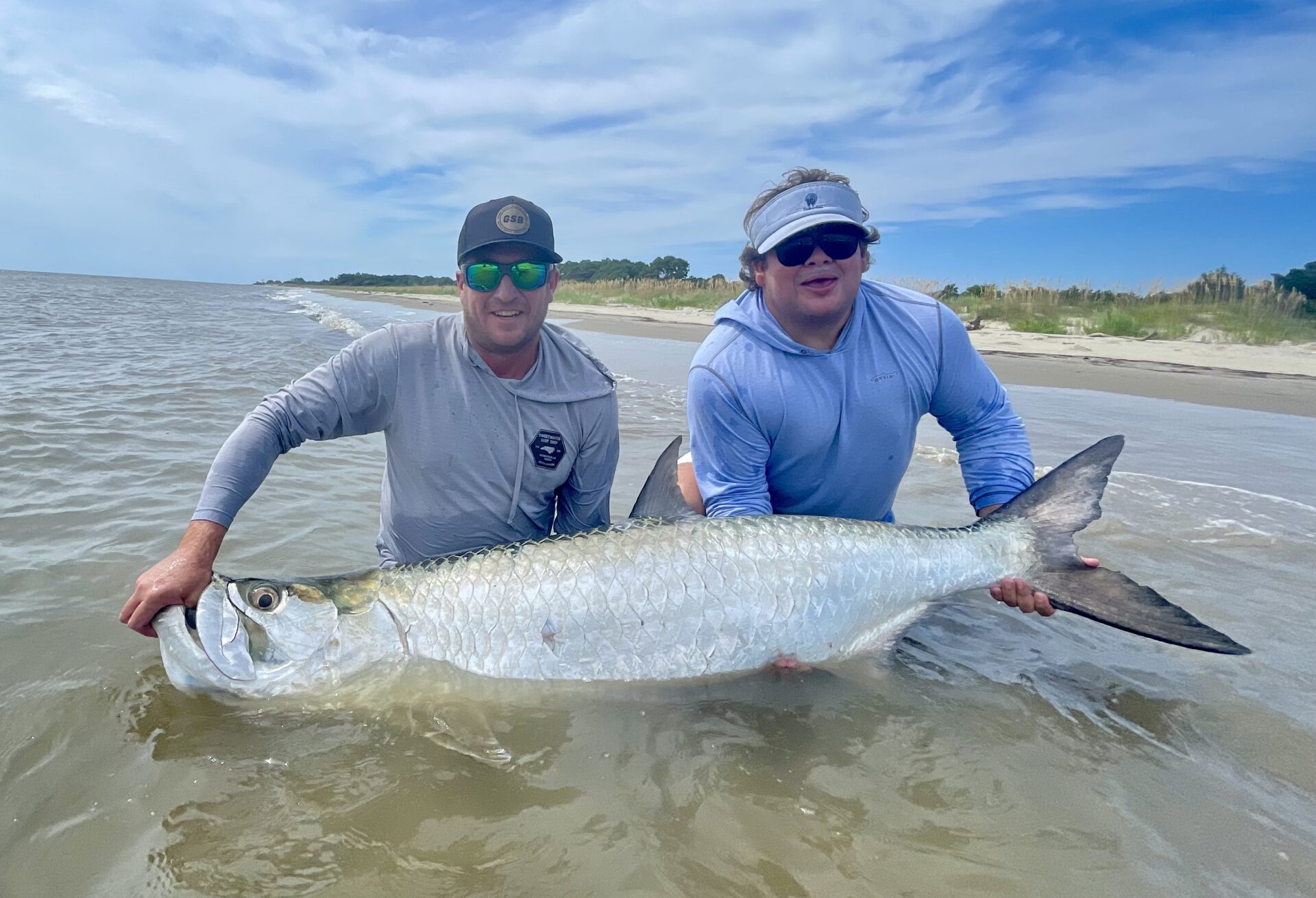 a picture of The Silver King Awaits: Myrtle Beach Tarpon Fishing Charters with Carolina Guide Service