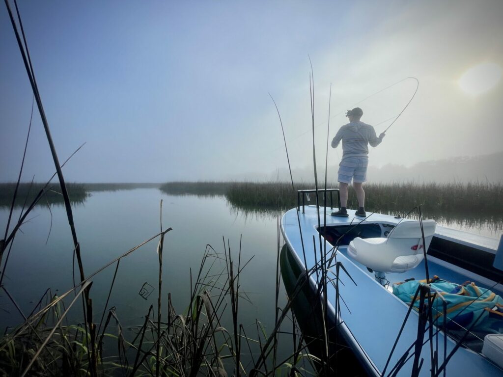 Pawleys Island Fly Fishing Guide a picture of Pawleys Island Fly Fishing Guide with Carolina Guide Service
