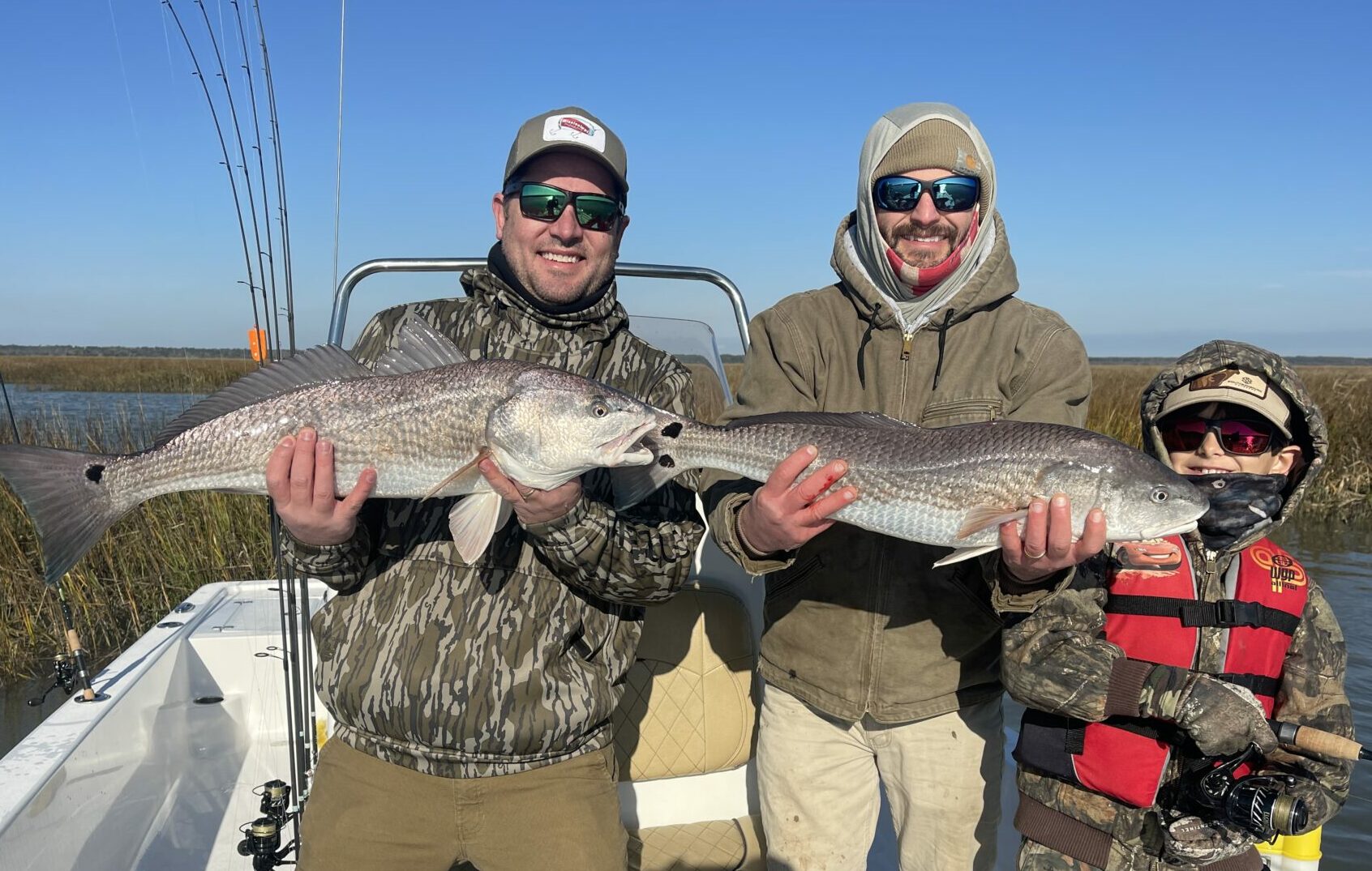 a picture of December Fishing With Carolina Guide Service with Carolina Guide Service