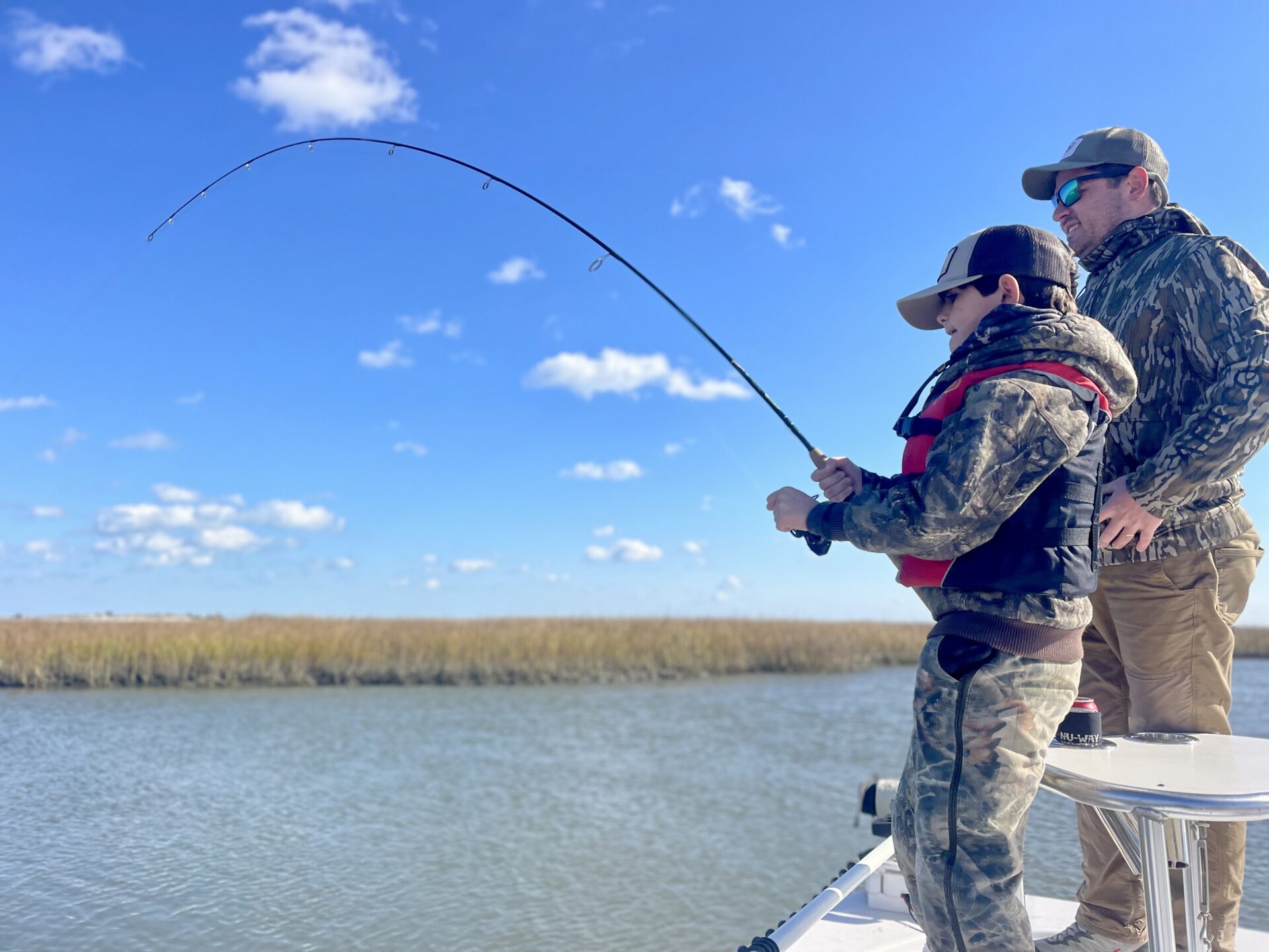 a picture of Winter Fishing in Coastal South Carolina with Carolina Guide Service with Carolina Guide Service
